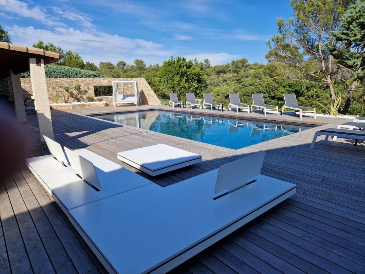 Magnifique Villa De Luxe Au Coeur De La Garrigue Ним Экстерьер фото