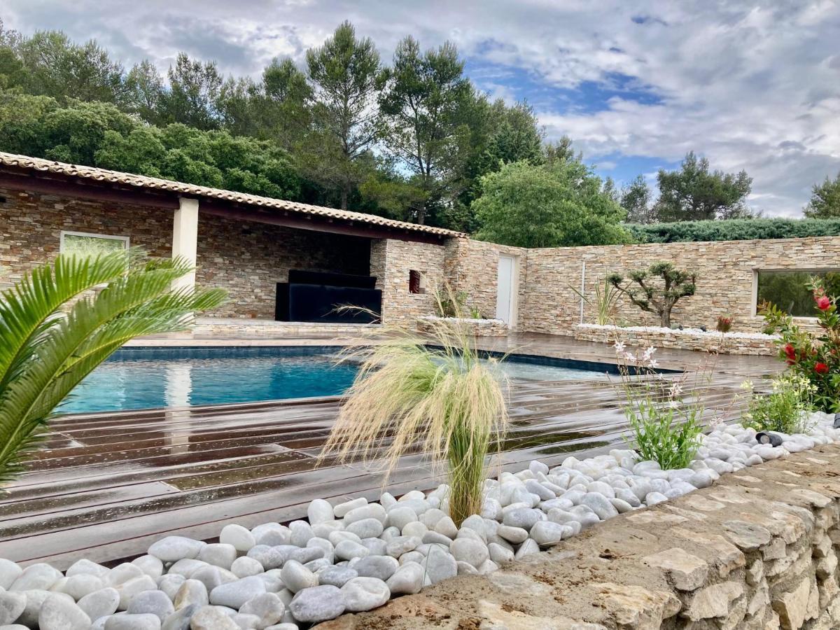 Magnifique Villa De Luxe Au Coeur De La Garrigue Ним Экстерьер фото